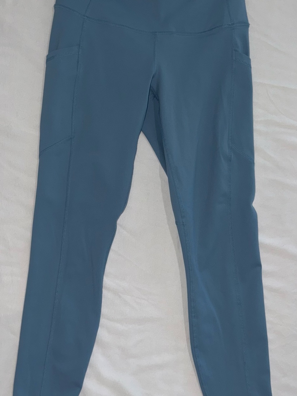 High-Waist Blue Women’s Performance Jeans Leggings